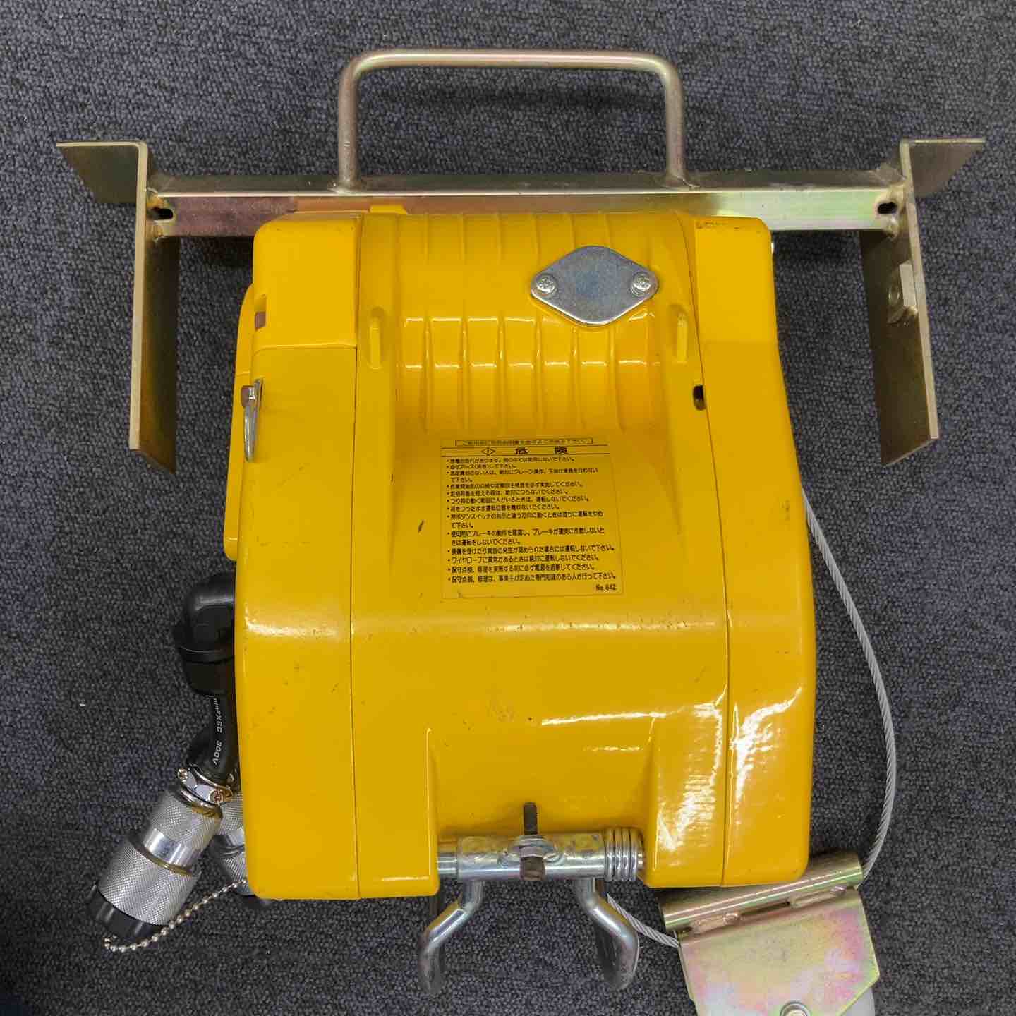 トーヨコウケン 荷揚ウインチ100kg/40 トーヨコウケン 荷揚ウインチ