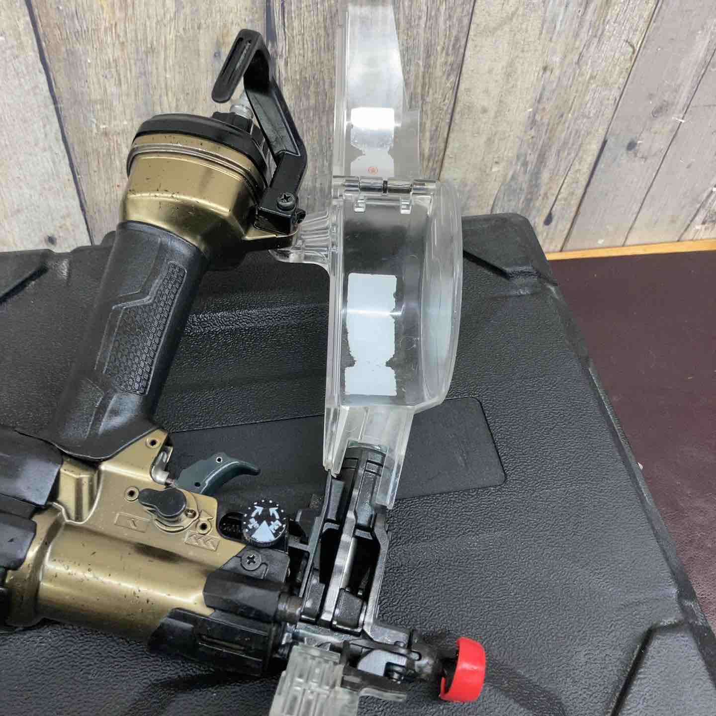 中古品】 ハイコーキ(HIKOKI ※旧:日立工機) 高圧エアネジ打ち機 WF4HS