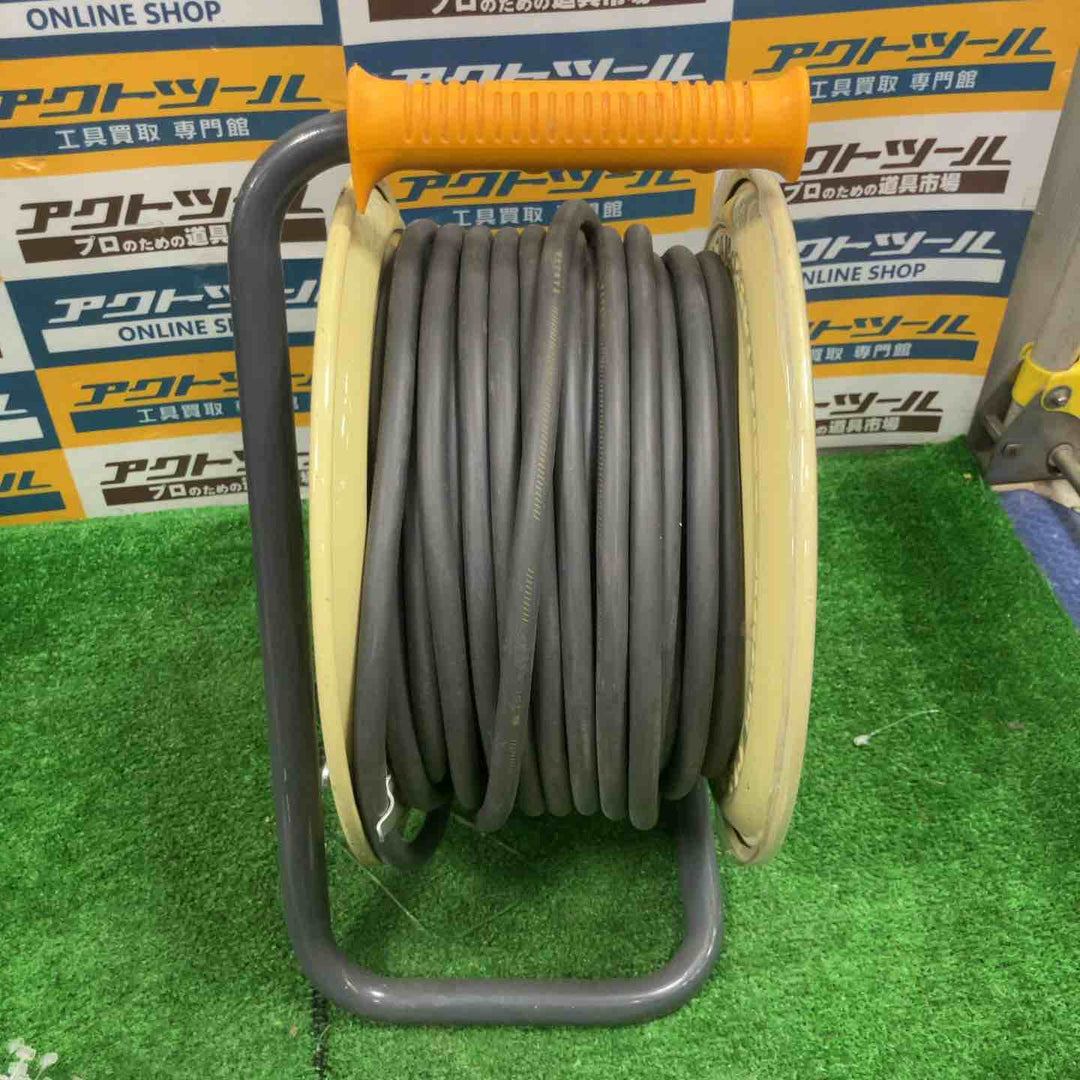 ◇ハタヤ(HTAYA) 防雨型 電工ドラムコード BX-301K コードリール 接地付 ブレーカー付【草加店】