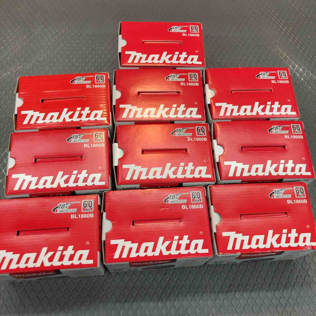 マキタ リチウムイオンバッテリー BL1860B 10個セット【所沢店】
