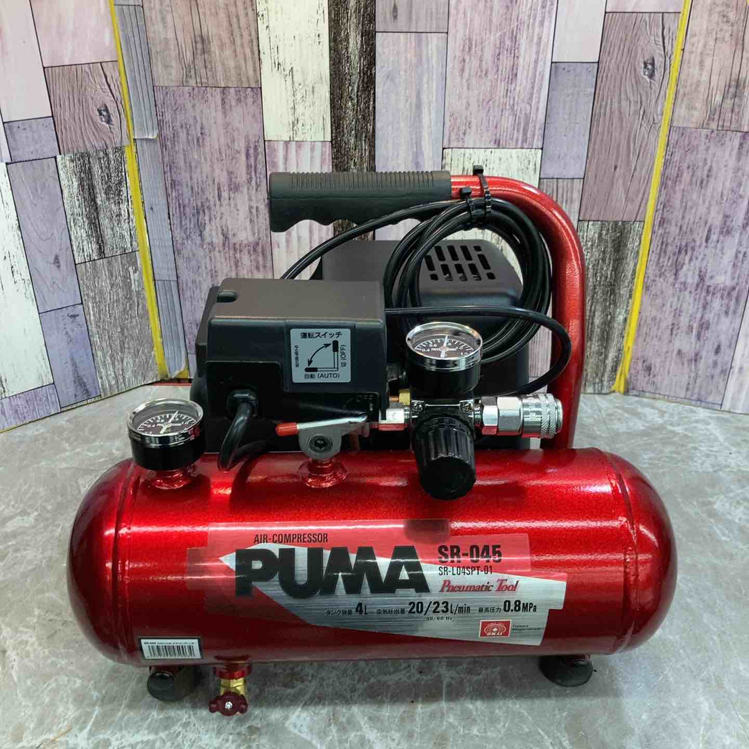 【中古品 美品】◇SK11 オイルレス エアコンプレッサ SR-045 本体のみ【八潮店】