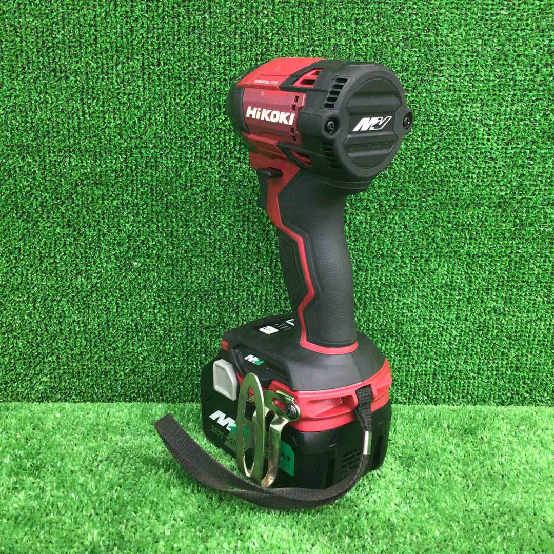 【中古品】 ハイコーキ/HIKOKI コードレスインパクトドライバ スコーピオンレッド WH36DD(2XHRSZ) 【鴻巣店】