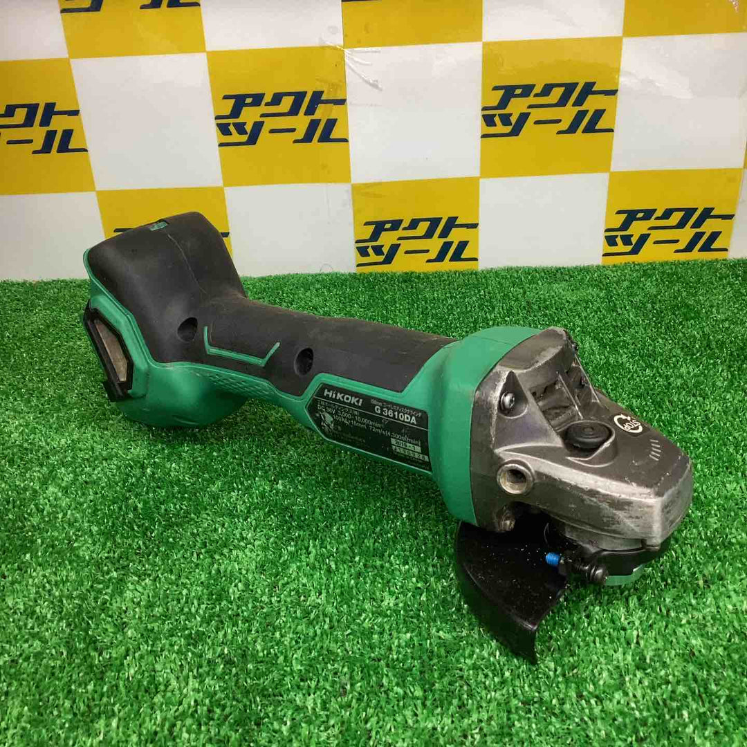 ★ハイコーキ(HIKOKI ※旧:日立工機) 100mmコードレスディスクグラインダ G3610DA(XP)【越谷店】