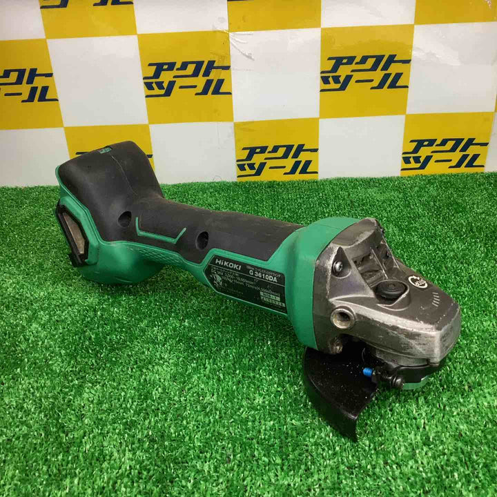 ★ハイコーキ(HIKOKI ※旧:日立工機) 100mmコードレスディスクグラインダ G3610DA(XP)【越谷店】
