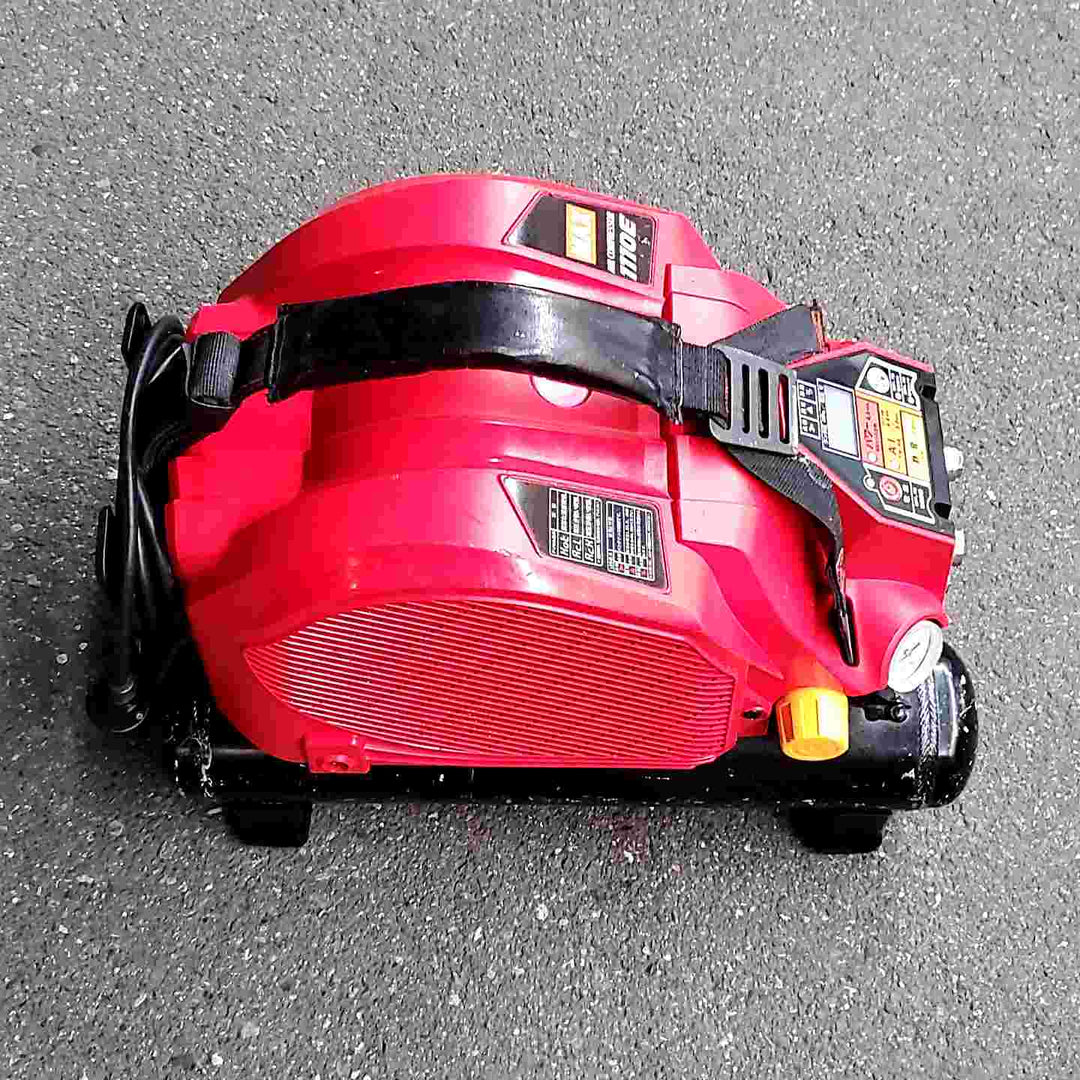 ★マックス(MAX) 常圧高圧兼用エアコンプレッサー AK-HL1110E 充填時間：4分15秒・スイッチパネル交換済み。【鴻巣店】