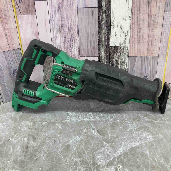 ★ハイコーキ(HIKOKI ※旧:日立工機) コードレスセーバーソー CR36DA(NN)【八潮店】