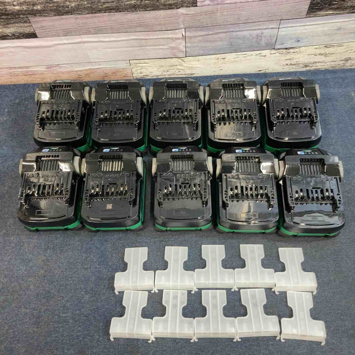 【未使用品】10個セット HIKOKI 36V 2.5Ah リチウムイオンバッテリー Bluetooth内蔵  BSL36A18BX【八潮店】