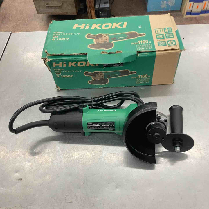 ◇HiKOKI(ハイコーキ) AC100V 125mm ディスクグラインダー スライドスイッチタイプ G13SH7【所沢店】