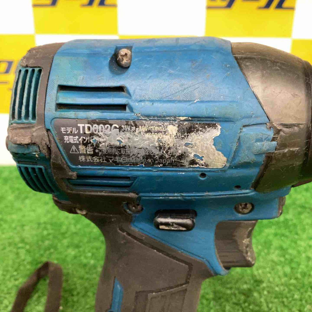 ★マキタ(makita) コードレスインパクトドライバー TD002GZ【越谷店】