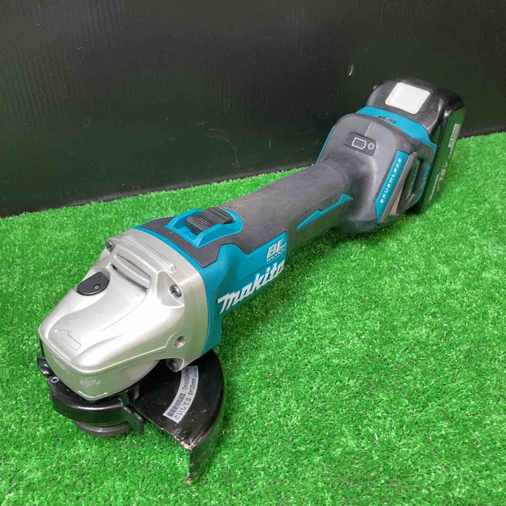 ☆マキタ(makita) 125mmコードレスディスクグラインダ GA512DZ 18V5.0Ahバッテリー付き【岩槻店】