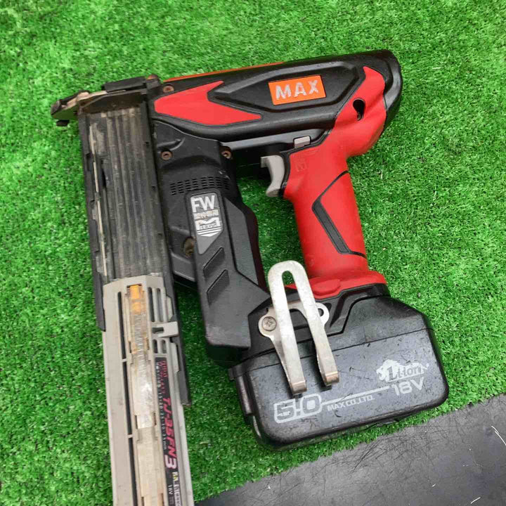 【中古品】マックス(MAX) コードレスフィニッシュネイラ TJ-35FN3FW (本体のみ) 型枠用 動作確認済【川越店】