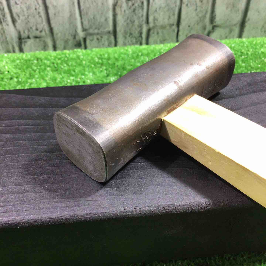 道心斎正行作 千代鶴型四角玄能 100匁 鋼付き グミ柄 【川口店】