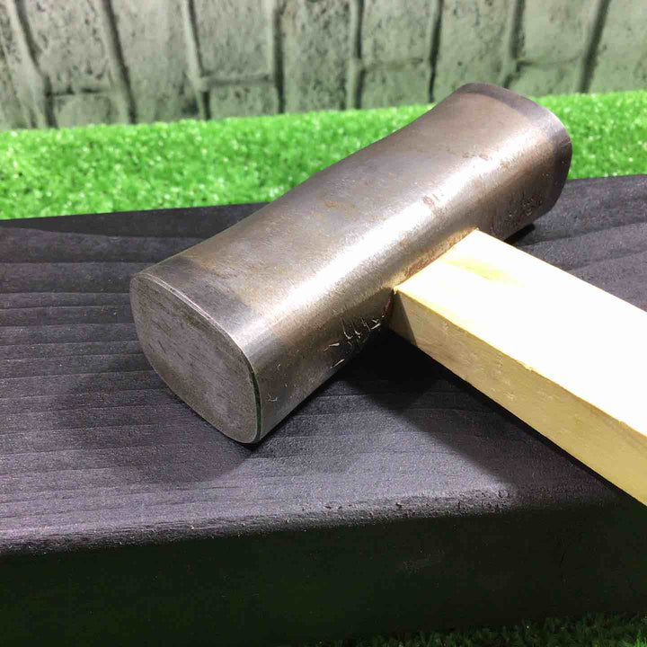 道心斎正行作 千代鶴型四角玄能 100匁 鋼付き グミ柄 【川口店】