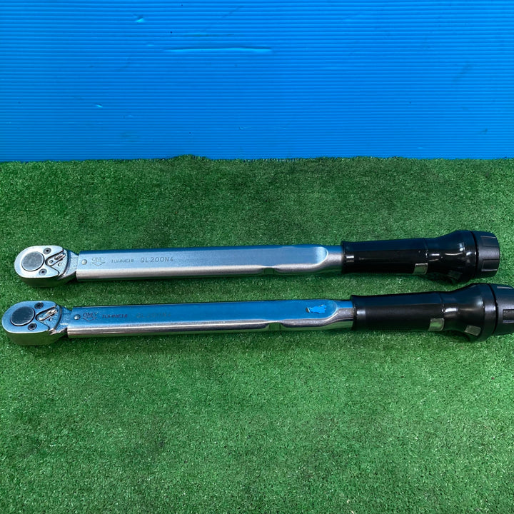 【中古品】◇東日(TOHNICHI) プレセット形トルクレンチ QL200N4 2本セット【岩槻店】