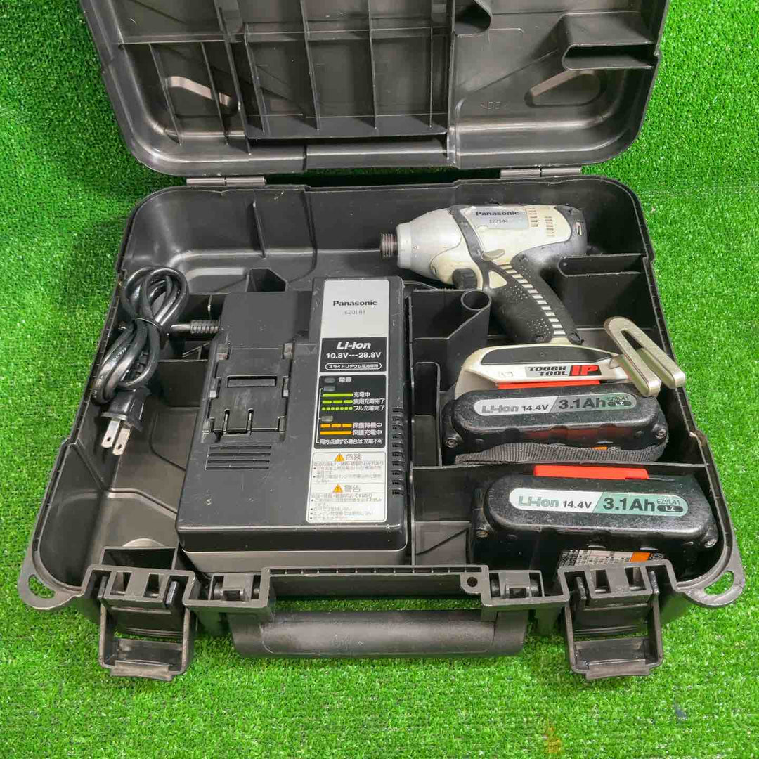 【中古品】パナソニック(Panasonic) コードレスインパクトドライバ EZ7544LZ2S-B【藤沢店】