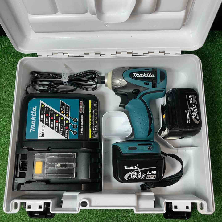 マキタ/makita 14.4Vインパクトドライバ TD135DRFX 14.4V3.0Ahバッテリー2個付きフルセット【岩槻店】