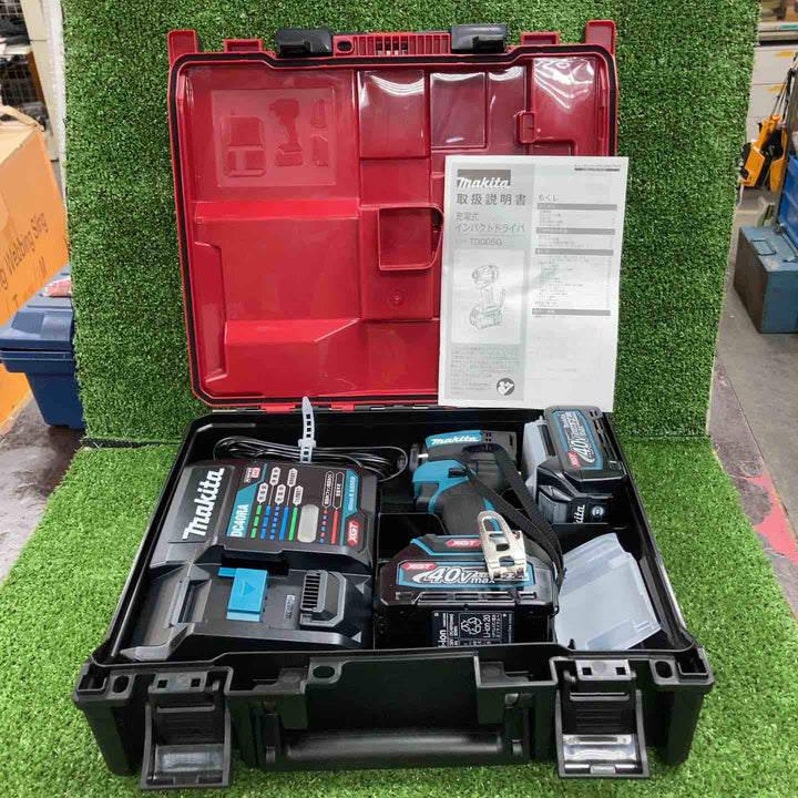 ★マキタ(makita) 40Vmaxコードレスインパクトドライバー TD005GRDX【川崎店】