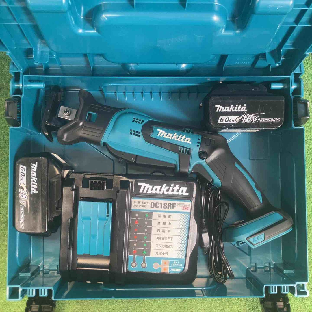 【中古品】★マキタ(makita) コードレスレシプロソー JR184DRG ◇18V6.0Ahバッテリー2個付！【岩槻店】