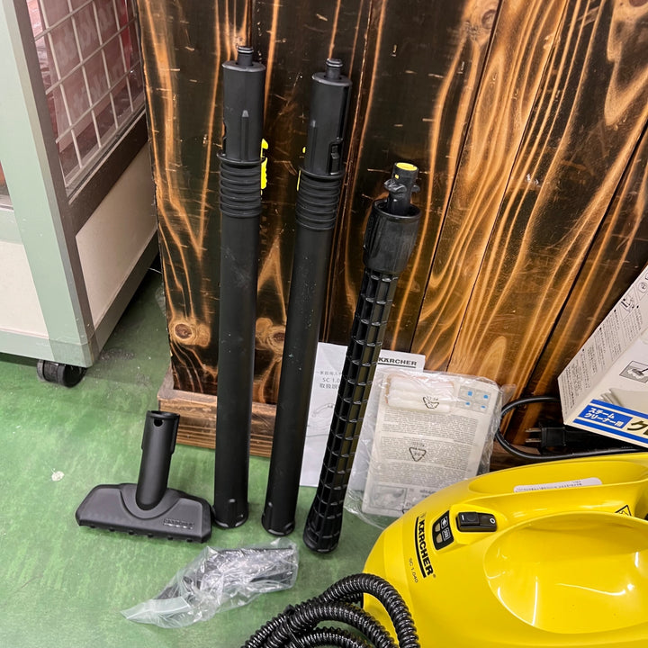 KARCHER (ケルヒャー) スチームクリーナー イエロー SC1.040 クロスセット付き【桶川店】