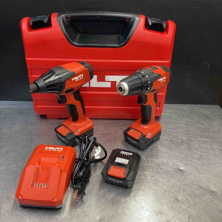 【中古品】 ヒルティ(HILTI) コードレスインパクトドライバー ドリルドライバー フルセット SID2-A 【東大和店】