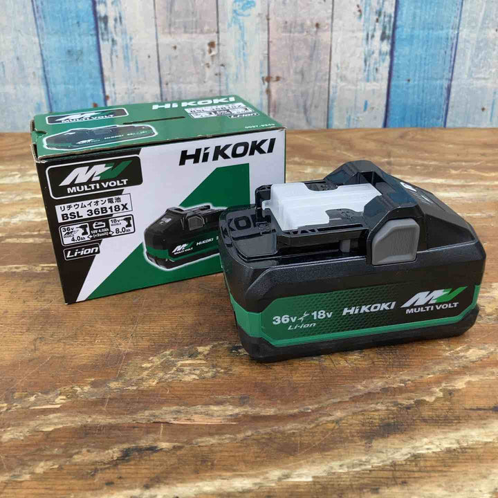 ★ハイコーキ(HIKOKI ※旧:日立工機) リチウムイオンバッテリー 36V/4.0Ah BSL36B18X【柏店】