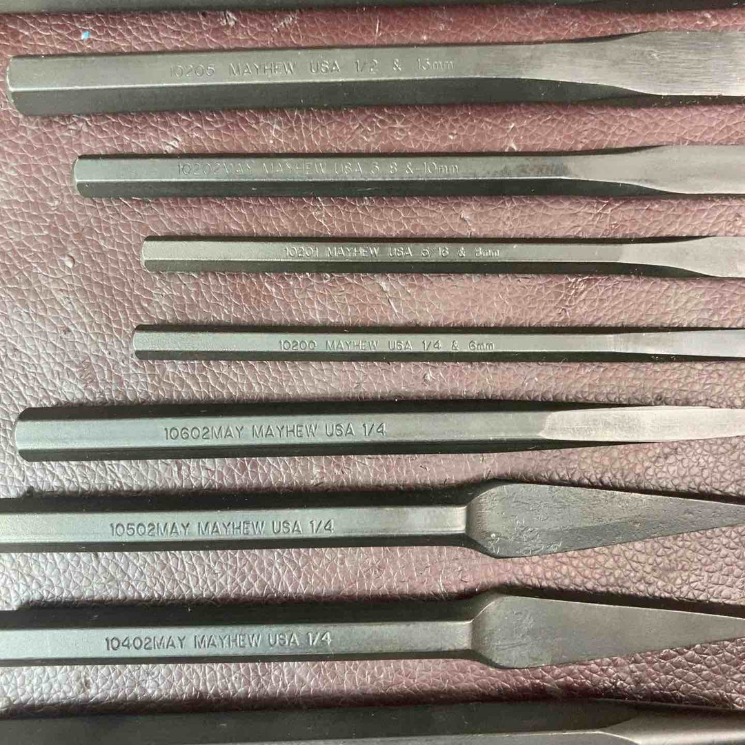 【中古品】メイヒュー・プロ(MAYHEW PRO) ポンチ・タガネセット 61050【東大和店】