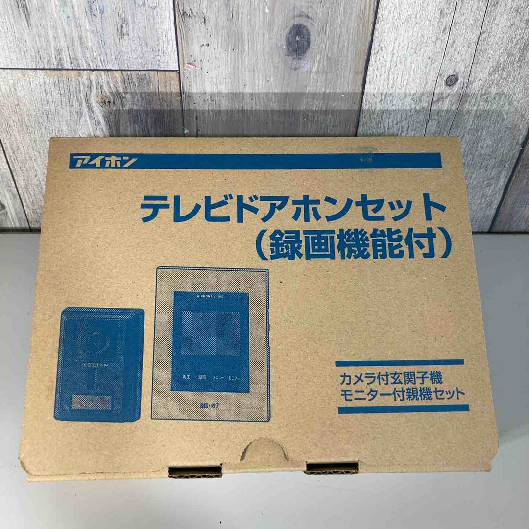 ◇アイホン テレビドアホン JS-12E ⑤ モニター付親機、カメラ付玄関子機のセット【戸田店】