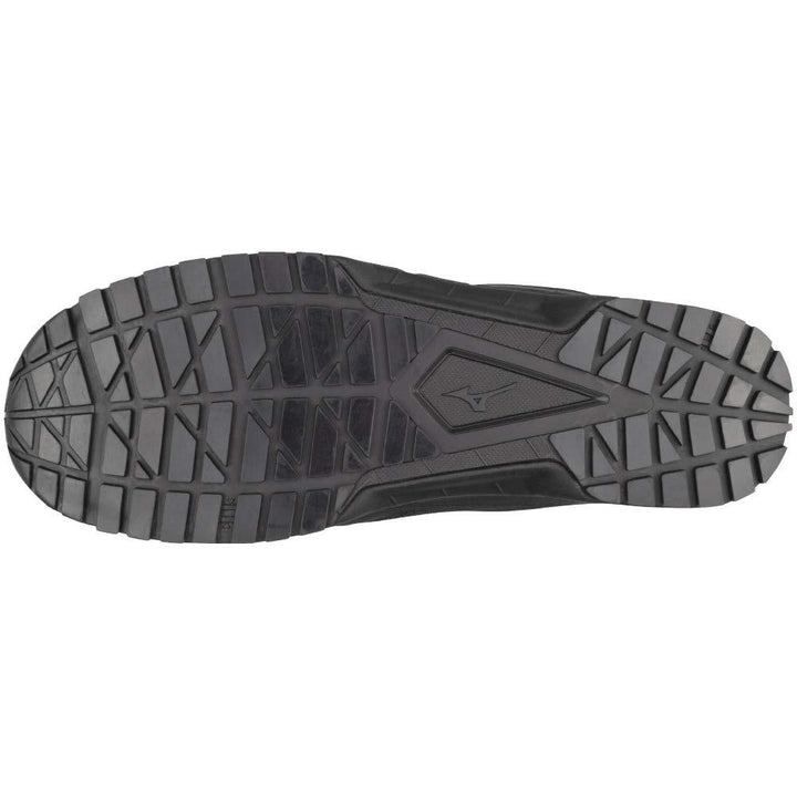 [ミズノ] プロテクティブスニーカー ALMIGHTY VS 紐タイプ F1GA1803 09 ブラック×シルバー 26.5cm【越谷店】