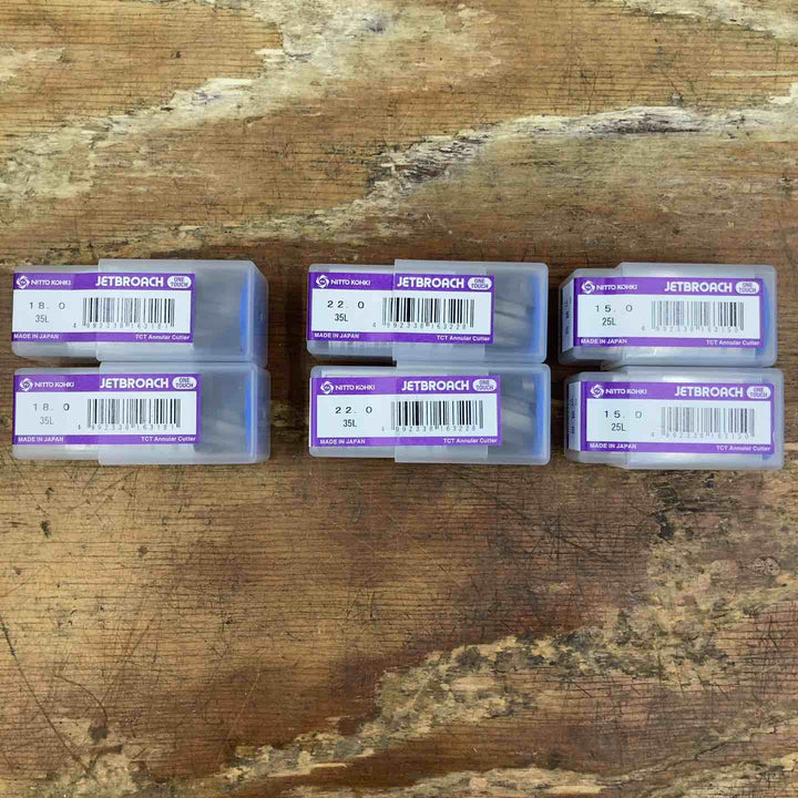 【未使用品】日東工器 ジェットブローチ  まとめ売り 15.0×25L 18.0×35L 22.0×35L 各2個ずつ 6点セット【柏店】