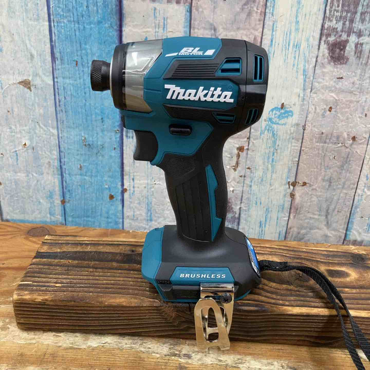 【未使用品】 純正 マキタ makita コードレス インパクトドライバー TD173DZ 青色 ブルー 本体 【柏店】
