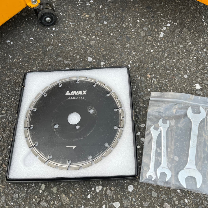 【中古品/店頭受取り限定】◇LINAX/ライナックス 乾式溝切り機 G-50E 集じん機 L-1-100V・替刃セット【東大和店】