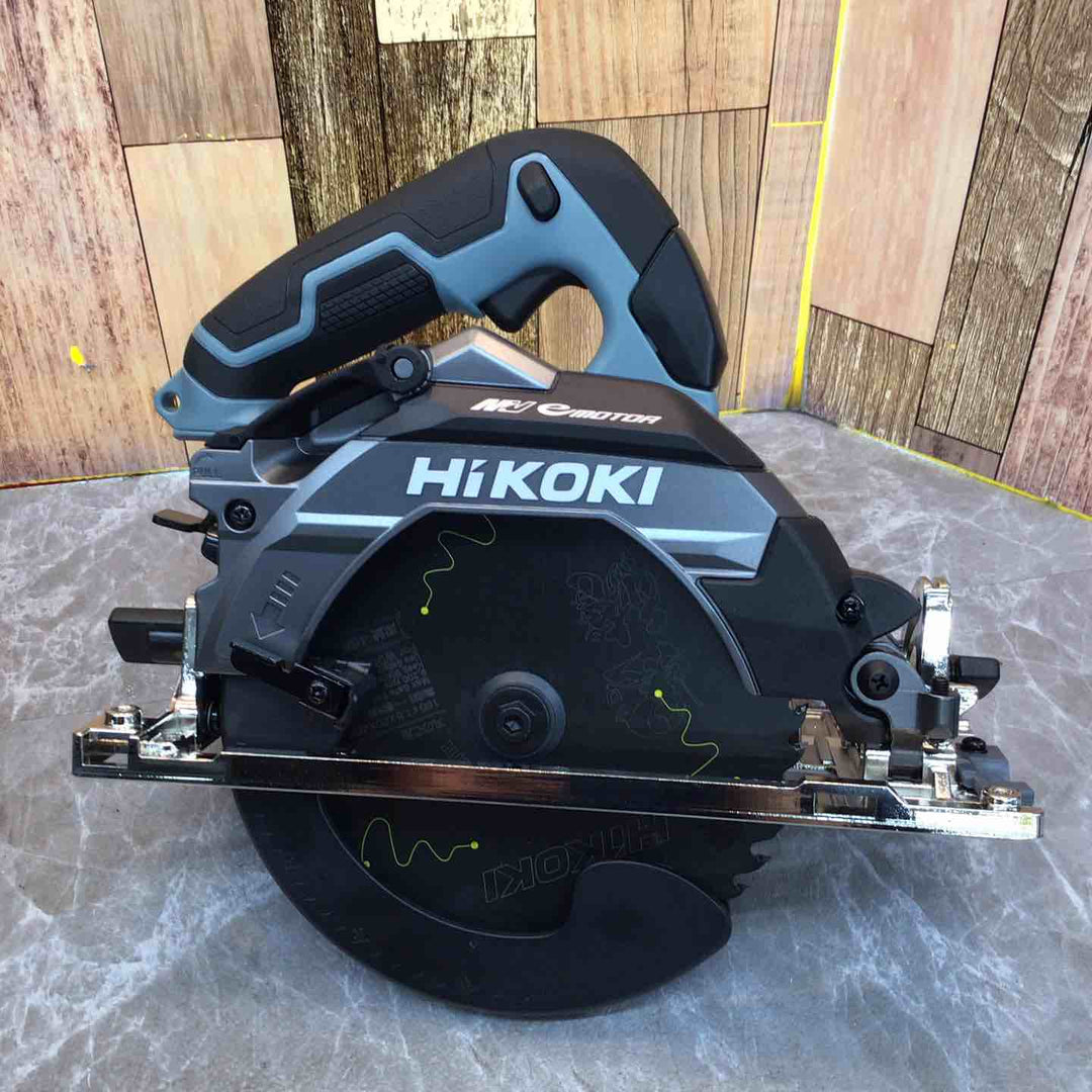 ★ハイコーキ(HIKOKI ※旧:日立工機) コードレス丸ノコ 限定色アイスグレー C3606DB(NNIG) 黒鯱【八潮店】