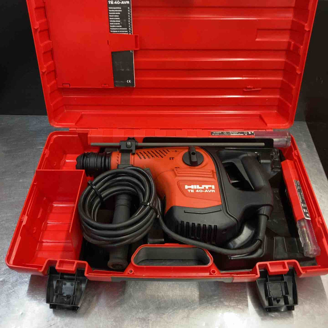 【中古品】 ヒルティ(HILTI) コード式ハンマドリル TE40-AVR ドリルビット2本付属 【東大和店】