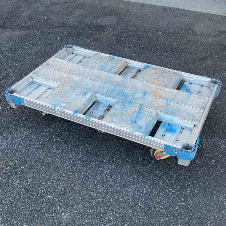 【店頭受取り限定】◇アルミ製 6輪台車 最大積載質量1t 大型台車【八潮店】