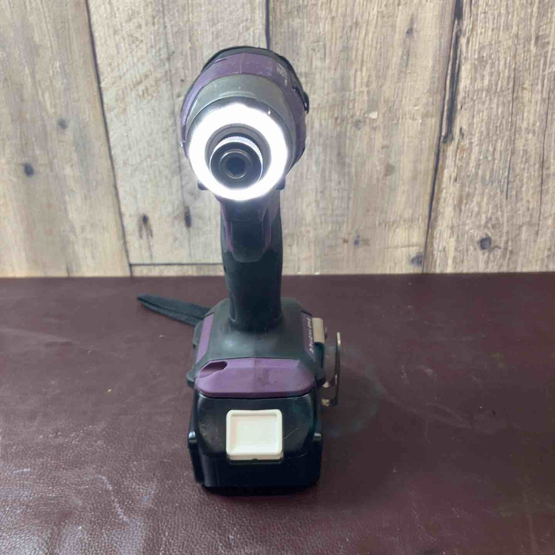 【中古品】 マキタ(makita) 18V コードレスインパクトドライバー TD173DGXAP フルセット パープル/紫 【東大和店】