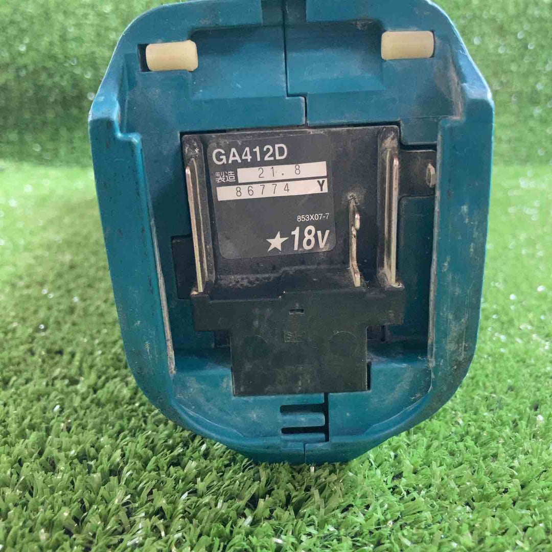 ★マキタ(makita) 100mmコードレスディスクグラインダ GA412DZ【川崎店】