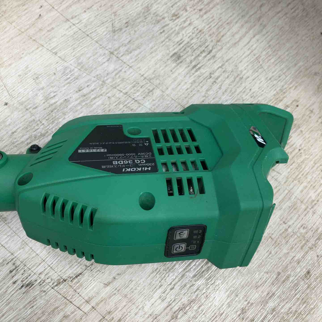 【店頭受取り限定】★ハイコーキ(HIKOKI ※旧:日立工機) コードレス草刈機 CG36DB(NN)　本体のみ【川越店】