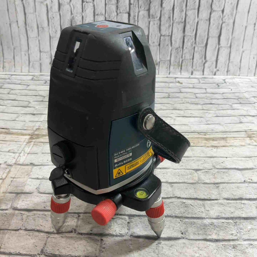 ◇ボッシュ(BOSCH) 電子整準レーザー墨出し器 GLL5-40E【川口店】