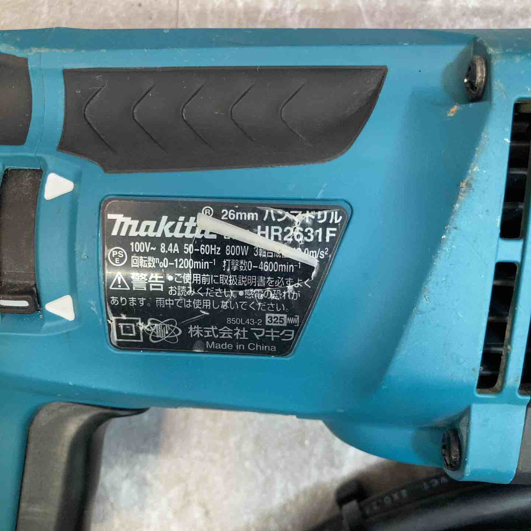 【中古品】★マキタ(makita) ハンマドリル HR2631F【八潮店】