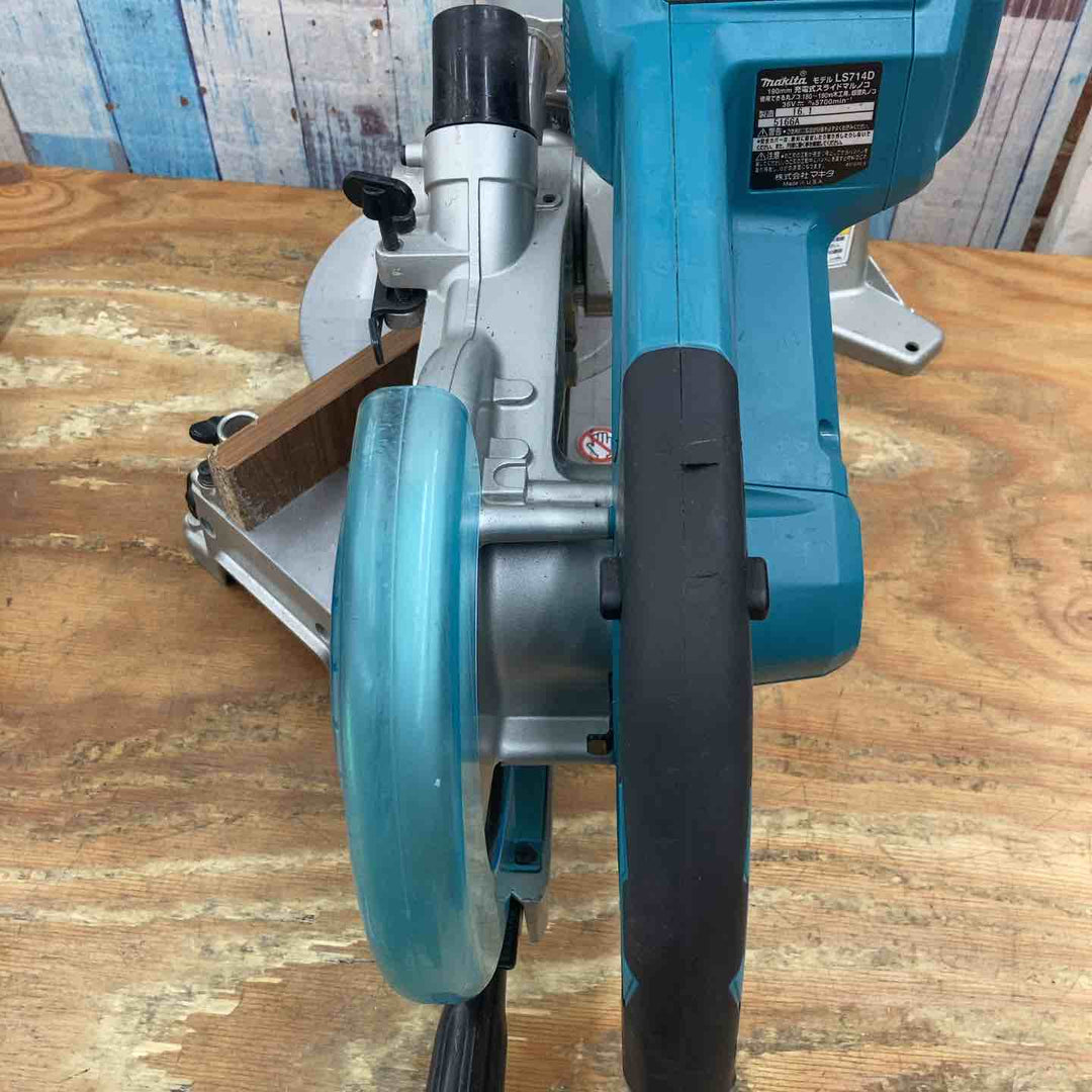 【中古品】★マキタ(makita) コードレススライドマルノコ LS714DZ 18V+18V 190mm 本体のみ【柏店】