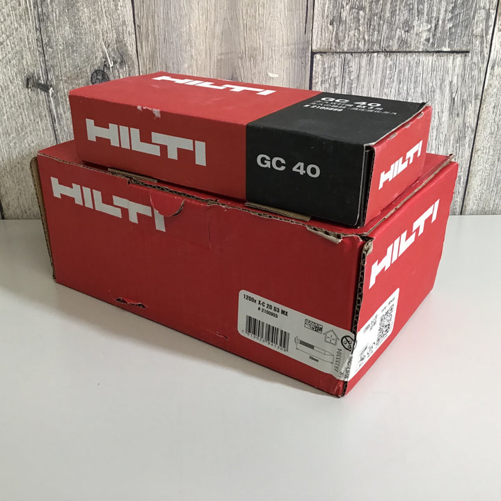 【未使用品】 HILTI ヒルティ X-C 20 G3 MX GC40 ガス ピンセット ★送料無料★【戸田店】