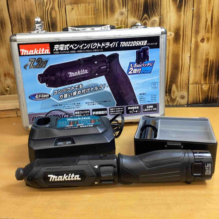 ★マキタ(makita) コードレスペンインパクトドライバー TD022DSHXB【越谷店】