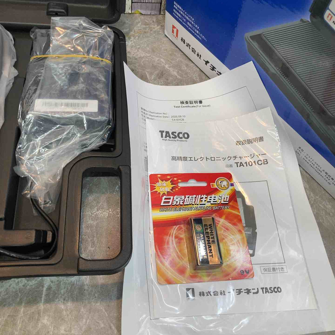 【未使用品】◇イチネン TASCO 高精度エレクトロニックチャージャー STA101CB【八潮店】