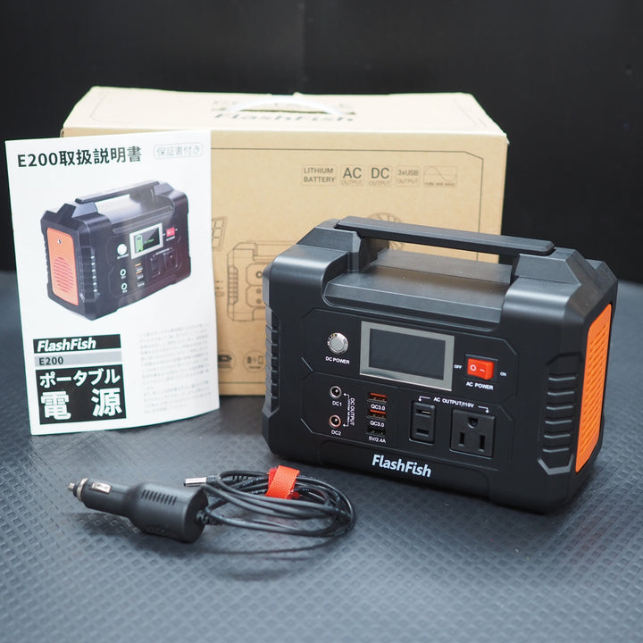 【中古美品】Flashfish E200 ポータブル発電機【鴻巣店】
