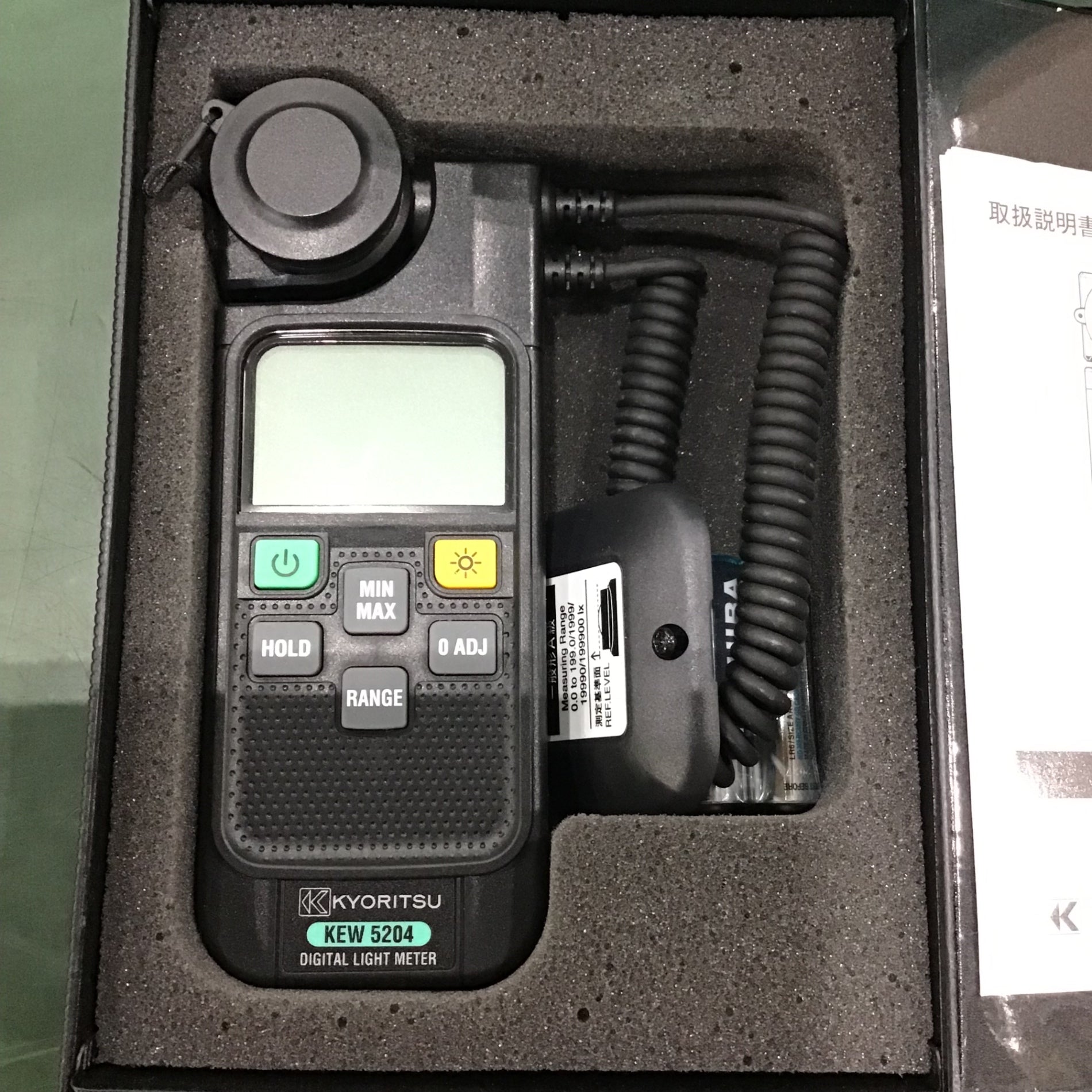 ◇共立電気計器 デジタル照度計 KEW 5204【川口店】 – アクト ◇共立電気計器 デジタル照度計 KEW 5204【川口店】 – アクト