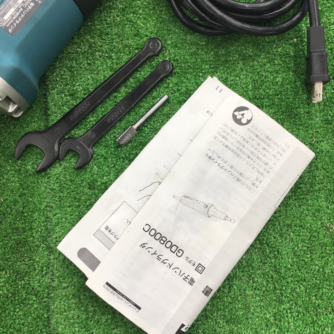 〇マキタ(makita) 電子ハンドグラインダ GD0800C　6mm軸【桶川店】