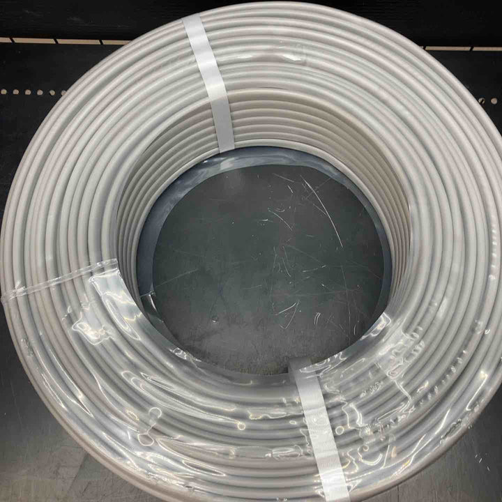 ◇矢崎 VVFケーブル 2.0mm×3芯 100m巻 (灰色) VVF2.0mm×3C×100m YAZAKI 製造2025年5月【川越店】