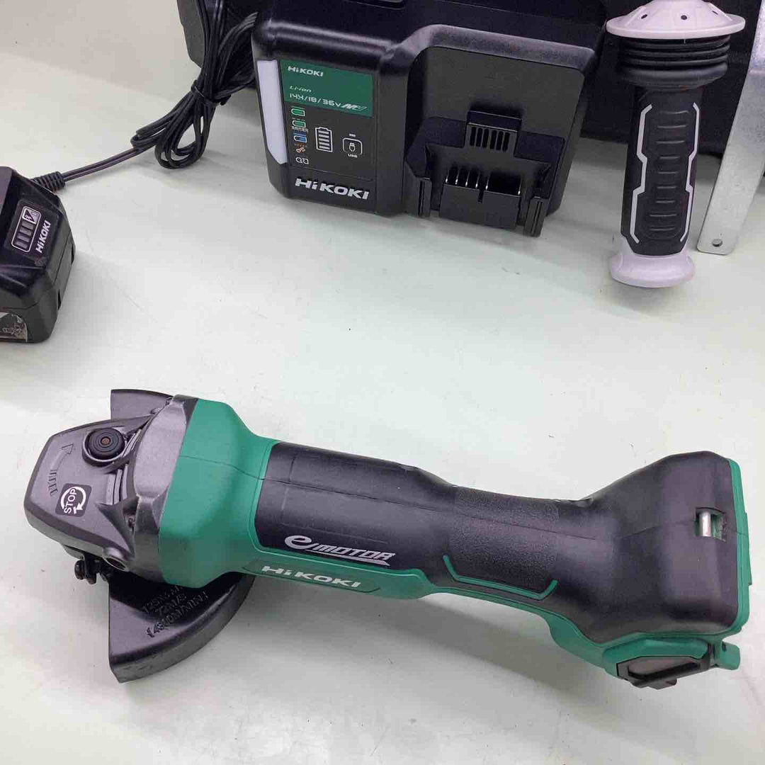 ★ハイコーキ(HIKOKI ※旧:日立工機) 125mmコードレスディスクグラインダ G3613DB(XP)【越谷店】