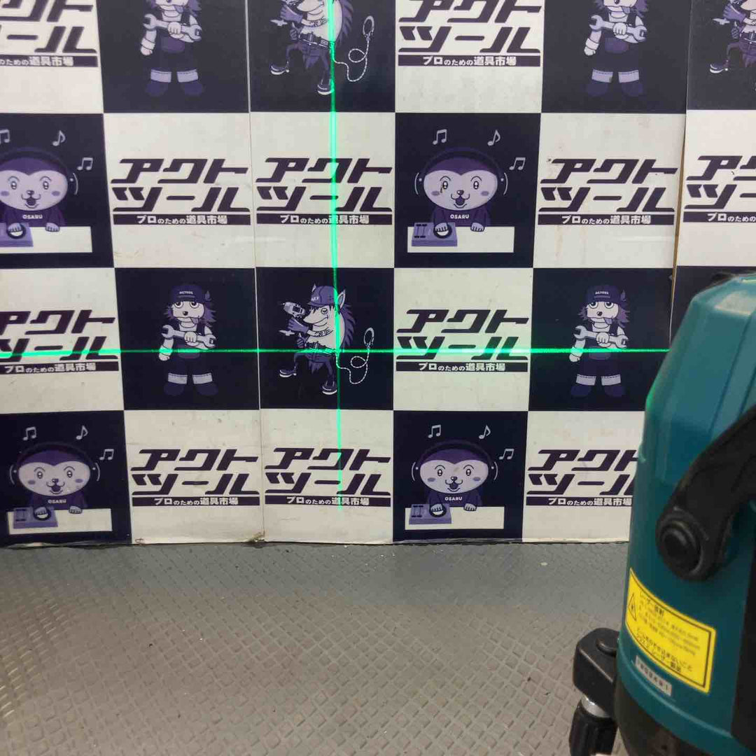【中古品】マキタ(makita)コードレスグリーン墨出し器 CXTシンプルレーザー(本体のみ) SK10GD 縦・横【所沢店】