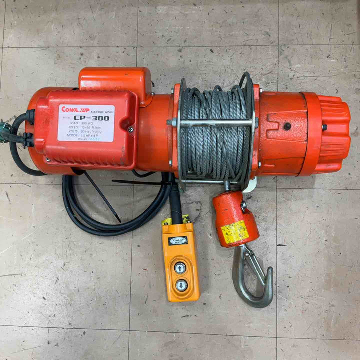【店頭受取り限定】COME UP 電動ウインチ CP-300【草加店】